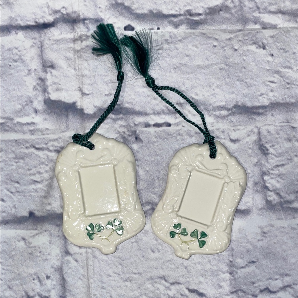 Belleek Picture Christmas Ornament